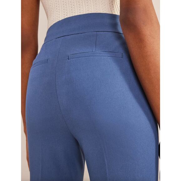 BODEN Bi-Stretch Crop Flare Pants True Blue Sz 16/18 Plus {R13} - Picture 3 of 3